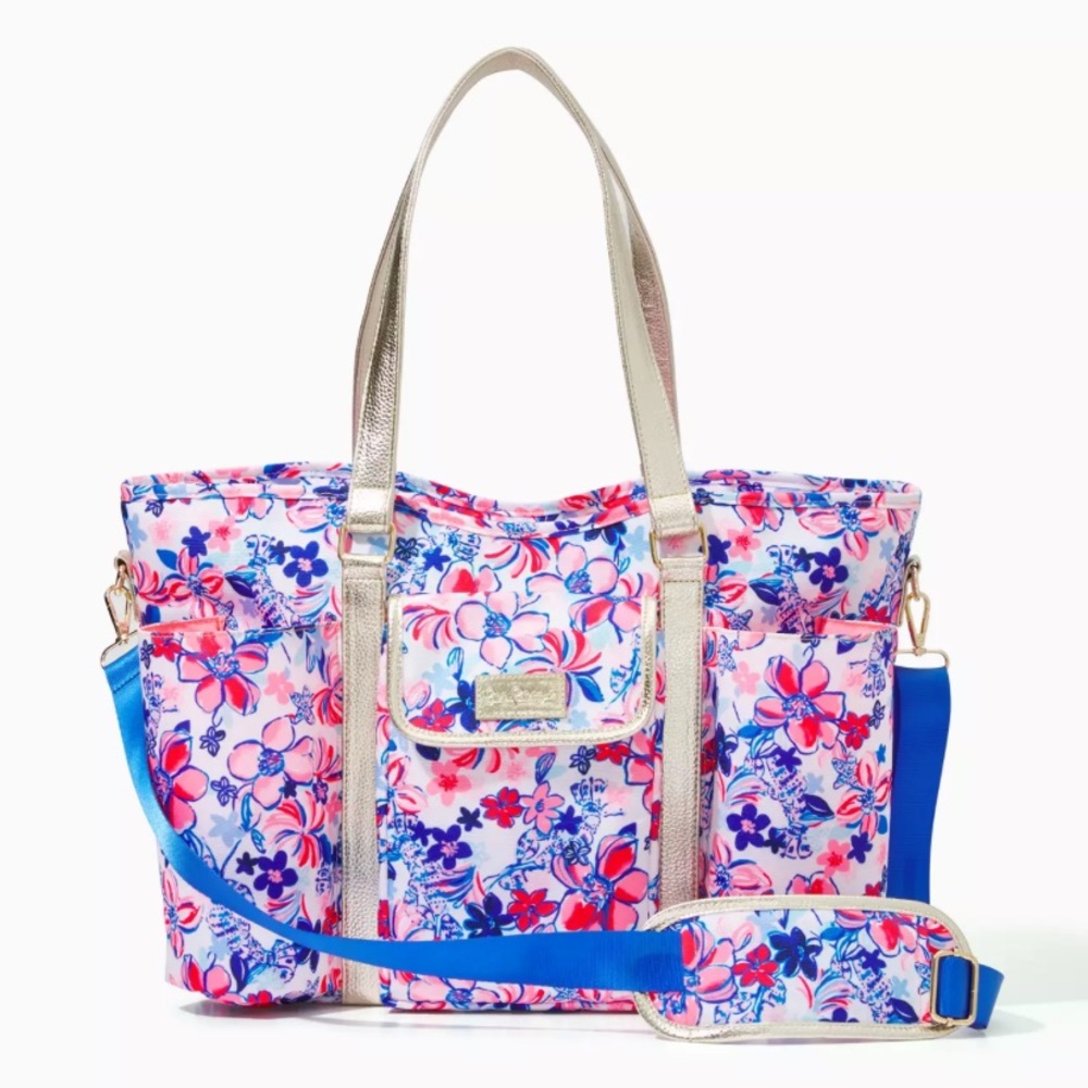 Lilly Pulitzer Insulated Beach Tote Bag